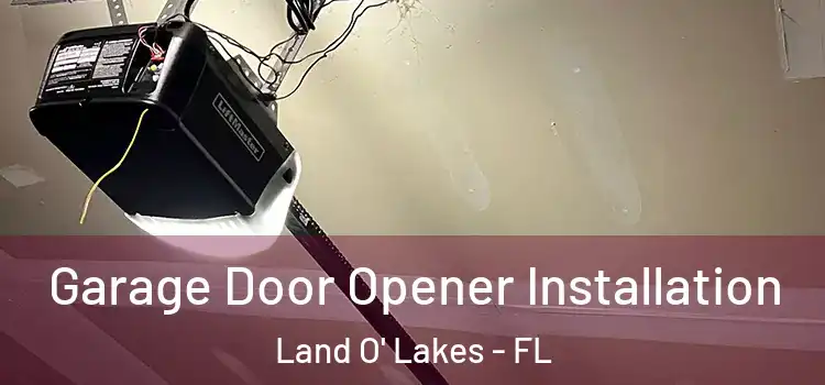  Garage Door Opener Installation Land O' Lakes - FL