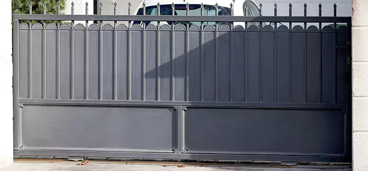 Metal Driveway Gate Installation Land O' Lakes